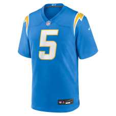 Trey Lance Los Angeles Chargers Nike Team Game Jersey Powder Blue Trey Lance Los Angeles Chargers Nike Team Game Jersey Powder Blue