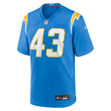 Troy Dye Los Angeles Chargers Nike Game Jersey Powder Blue Troy Dye Los Angeles Chargers Nike Game Jersey Powder Blue