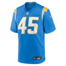 Tuli Tuipulotu Los Angeles Chargers Nike Team Game Jersey Powder Blue Tuli Tuipulotu Los Angeles Chargers Nike Team Game Jersey Powder Blue