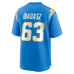 Tyler Biadasz Los Angeles Chargers Nike Team Game Jersey Powder Blue