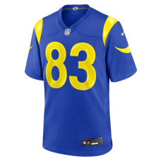 Dan Villari Los Angeles Rams Nike Team Game Jersey Royal Dan Villari Los Angeles Rams Nike Team Game Jersey Royal