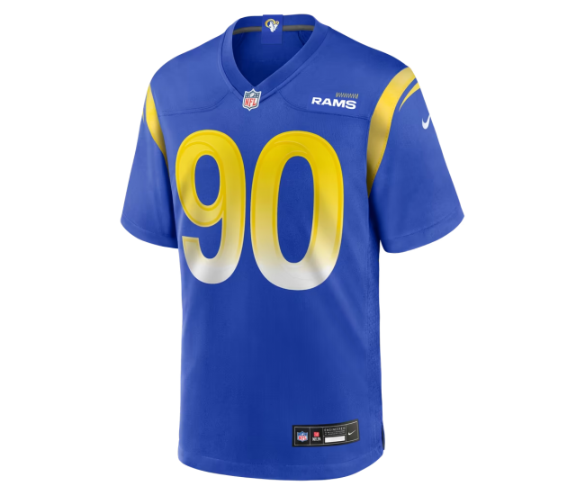 Earnest Brown IV Los Angeles Rams Nike Team Game Jersey Royal