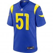 Eddie Walls III Los Angeles Rams Nike Game Jersey Royal Eddie Walls III Los Angeles Rams Nike Game Jersey Royal