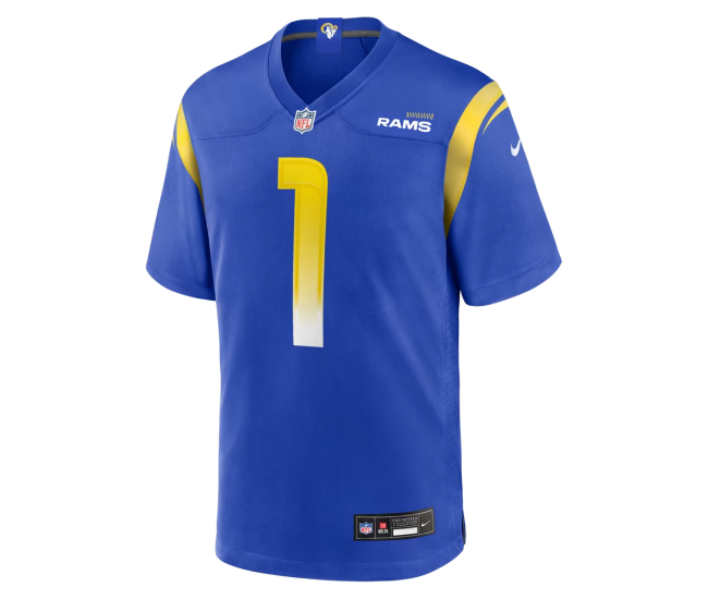 Emmanuel Forbes Jr. Los Angeles Rams Nike Team Game Jersey Royal