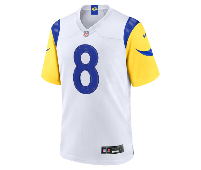 Jared Verse Los Angeles Rams Nike White Game Player Jersey White