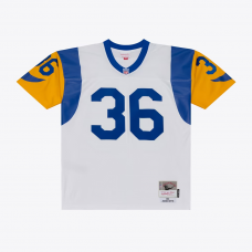 Jerome Bettis Los Angeles Rams Mitchell & Ness Retired Legacy Replica Player Jersey White Jerome Bettis Los Angeles Rams Mitchell & Ness Retired Legacy Replica Player Jersey White