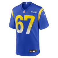 Justin Dedich Los Angeles Rams Nike Game Jersey Royal