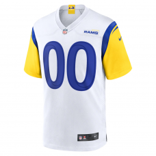 Los Angeles Rams Nike Alternate Custom Jersey White Los Angeles Rams Nike Alternate Custom Jersey White