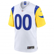 Los Angeles Rams Nike Custom Game Jersey White Los Angeles Rams Nike Custom Game Jersey White
