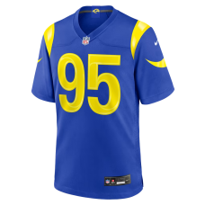 Myles Garrett Los Angeles Rams Nike Team Game Jersey Royal Myles Garrett Los Angeles Rams Nike Team Game Jersey Royal
