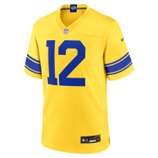 Puka Nacua Los Angeles Rams Nike Classic Sol Game Jersey Puka Nacua Los Angeles Rams Nike Classic Sol Game Jersey