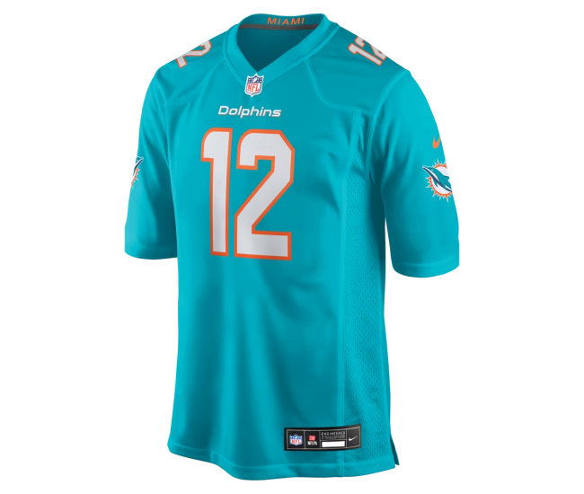 Bob Griese Miami Dolphins Nike Game Retired Player Jersey Aqua