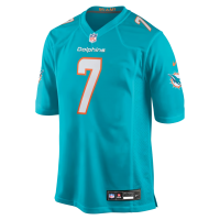 Caleb Douglas Miami Dolphins Nike Team Game Jersey Aqua