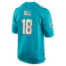 Chris Bell Miami Dolphins Nike Game Jersey Aqua