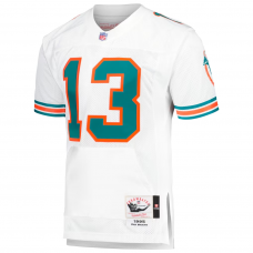 Dan Marino Miami Dolphins 1995 Mitchell & Ness Authentic Throwback Retired Player Pocket Jersey White Dan Marino Miami Dolphins 1995 Mitchell & Ness Authentic Throwback Retired Player Pocket Jersey White
