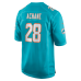 De Von Achane Miami Dolphins Nike Game Jersey Aqua
