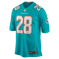 De Von Achane Miami Dolphins Nike Player Game Jersey Aqua