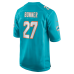 Ethan Bonner Miami Dolphins Nike Game Jersey Aqua