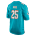 Julius Wood Miami Dolphins Nike Team Game Jersey Aqua