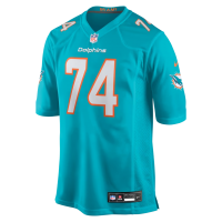 Kadyn Proctor Miami Dolphins Nike Team Game Jersey Aqua