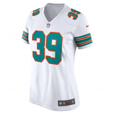 Larry Csonka Miami Dolphins Nike Retired Player Jersey White Larry Csonka Miami Dolphins Nike Retired Player Jersey White