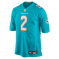 Malik Willis Miami Dolphins Nike Game Jersey Aqua