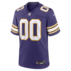 Minnesota Vikings Nike Classic Custom Game Jersey Purple Minnesota Vikings Nike Classic Custom Game Jersey Purple