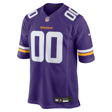 Minnesota Vikings Nike Custom Game Jersey Purple Minnesota Vikings Nike Custom Game Jersey Purple
