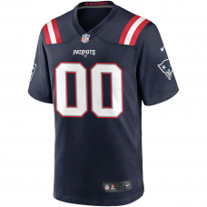 Nike New England Patriots Custom Game Jersey Navy Nike New England Patriots Custom Game Jersey Navy
