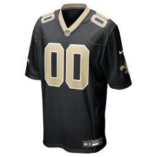New Orleans Saints Nike Custom Game Jersey Black New Orleans Saints Nike Custom Game Jersey Black