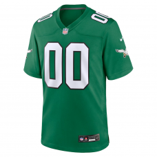 Philadelphia Eagles Nike Alternate Custom Game Jersey Kelly Green Philadelphia Eagles Nike Alternate Custom Game Jersey Kelly Green