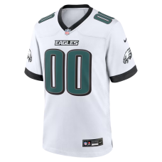 Philadelphia Eagles Nike White Custom Game Jersey White Philadelphia Eagles Nike White Custom Game Jersey White