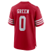 Renardo Green San Francisco 49ers Nike Game Jersey Scarlet