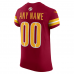 Washington Commanders Nike Team Vapor F.U.S.E. Elite Custom Jersey Burgundy