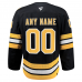 Boston Bruins Fanatics Home Authentic Pro Custom Jersey Black