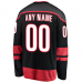 Carolina Hurricanes Fanatics Home Breakaway Custom Jersey Black