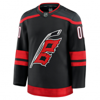 Carolina Hurricanes Fanatics Home Premium Custom Jersey Black
