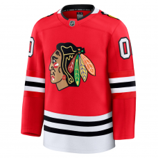 Chicago Blackhawks Fanatics Home Premium Custom Jersey Red Chicago Blackhawks Fanatics Home Premium Custom Jersey Red