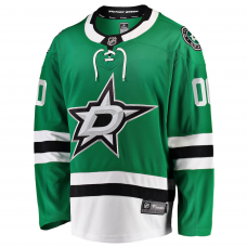 Dallas Stars Fanatics Home Breakaway Custom Jersey Green Dallas Stars Fanatics Home Breakaway Custom Jersey Green