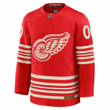 Detroit Red Wings Fanatics Centennial Premium Custom Jersey Red