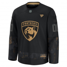 Florida Panthers Fanatics 2024 Military Appreciation Custom Practice Jersey Black Florida Panthers Fanatics 2024 Military Appreciation Custom Practice Jersey Black