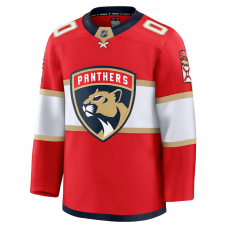 Florida Panthers Fanatics Home Premium Custom Jersey Red Florida Panthers Fanatics Home Premium Custom Jersey Red