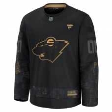 Minnesota Wild Fanatics 2024 Military Appreciation Custom Practice Jersey Black Minnesota Wild Fanatics 2024 Military Appreciation Custom Practice Jersey Black