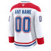 Montreal Canadiens Fanatics Away Premium Custom Jersey White