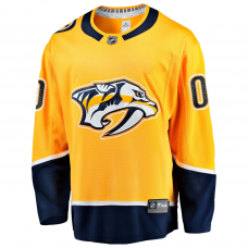 Nashville Predators Fanatics Home Breakaway Custom Jersey Gold Nashville Predators Fanatics Home Breakaway Custom Jersey Gold