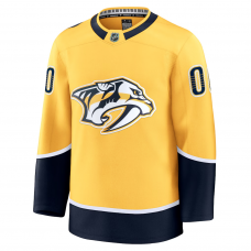 Nashville Predators Fanatics Home Premium Custom Jersey Gold Nashville Predators Fanatics Home Premium Custom Jersey Gold