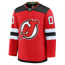 New Jersey Devils Fanatics Home Premium Custom Jersey Red New Jersey Devils Fanatics Home Premium Custom Jersey Red