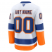 New York Islanders Fanatics Away Premium Custom Jersey White