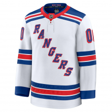 New York Rangers Fanatics Away Premium Custom Jersey White New York Rangers Fanatics Away Premium Custom Jersey White