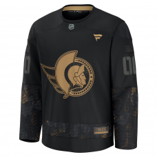Ottawa Senators Fanatics 2024 Military Appreciation Custom Practice Jersey Black Ottawa Senators Fanatics 2024 Military Appreciation Custom Practice Jersey Black